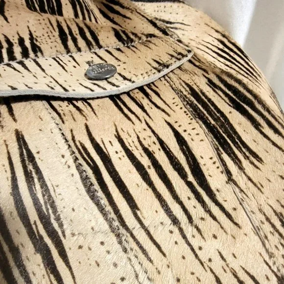 NWT Vintage FENDI SELLERIA Pony Hair Jungle Jacket - Picture 8 of 15